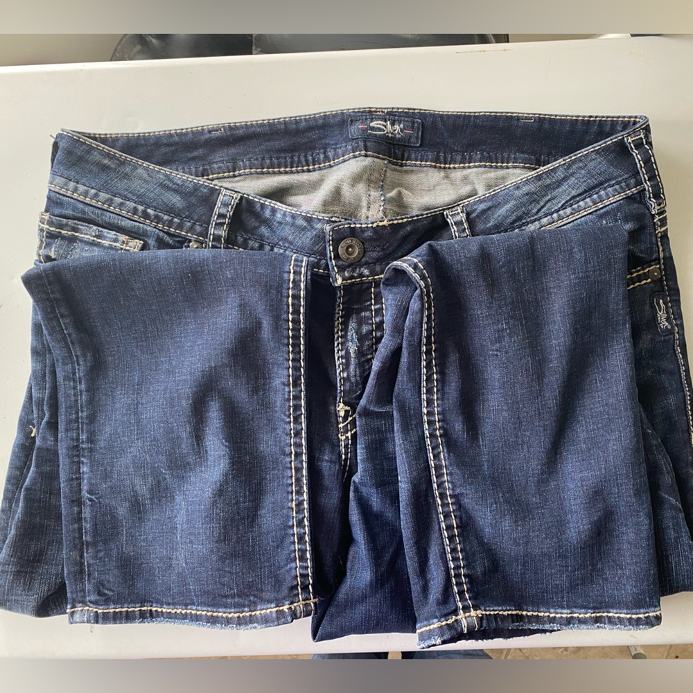 Silver jeans size 18